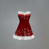 Red Snow Queen Belleza Minidress box