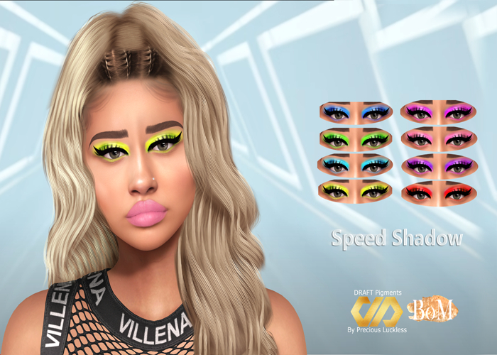 DRAFT Pigments. - Speed Eyeshadow Pack