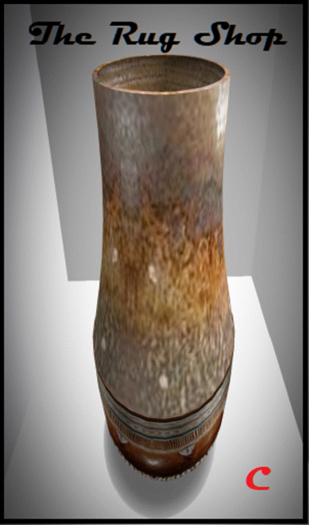 JemilaPottery_orange and tan salt glazed
