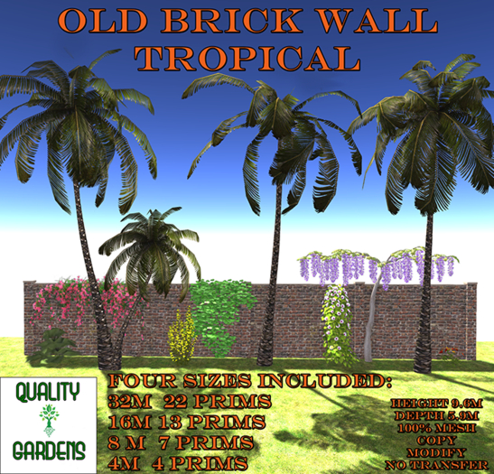 QG Old Brick Wall Tropical