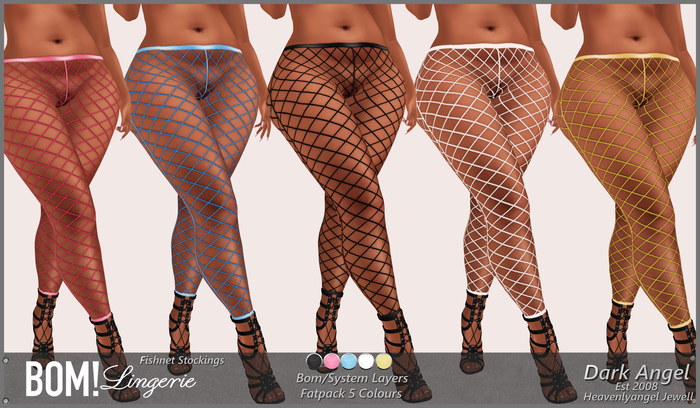 Dark Angel : Fishnet Stockings BOM - Fatpack