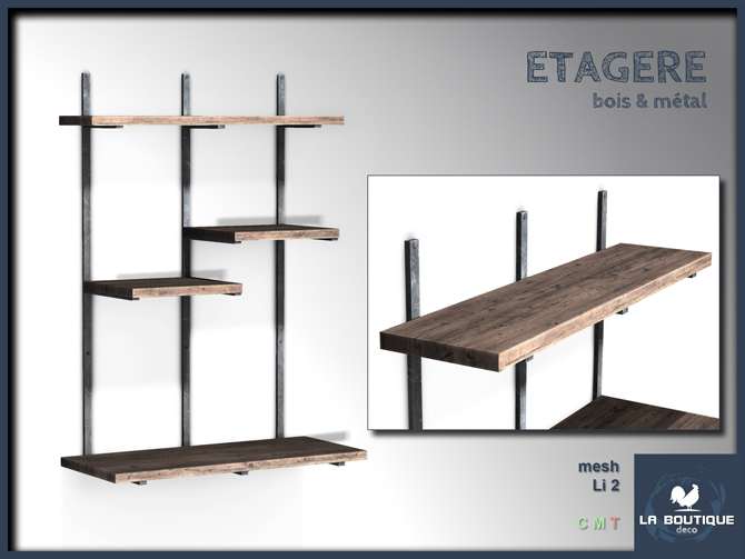 LA BOUTIQUE  - etagere murale