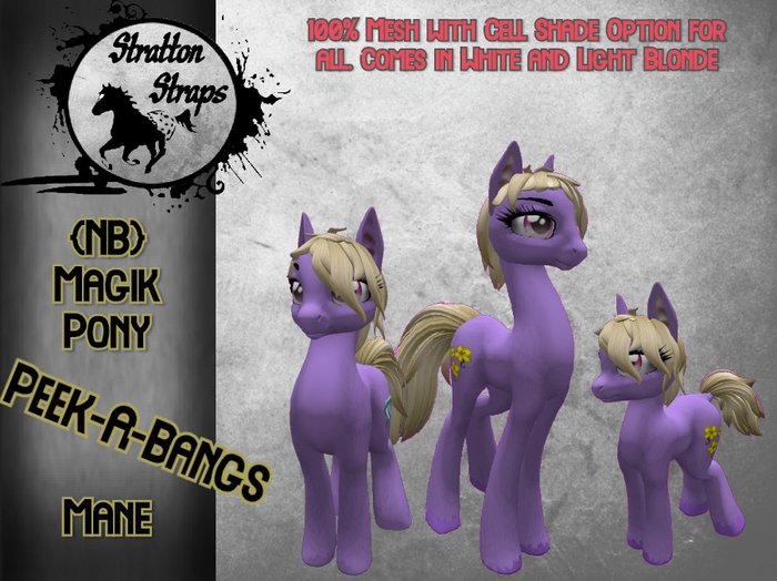 [STST] {NB} Magik Pony Peek-A-Bangs