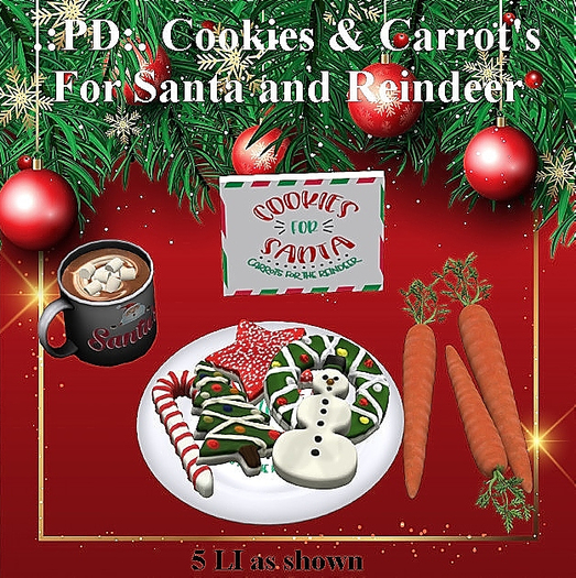 .:PD:. Cookies & Carrot's For Santa and Reindeer