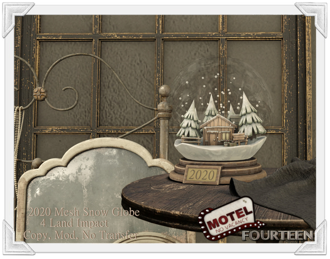 = Motel 14 = Snow Globe - UNPACKER HUD