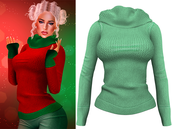!PCP :: Annie Sweater [Jade]