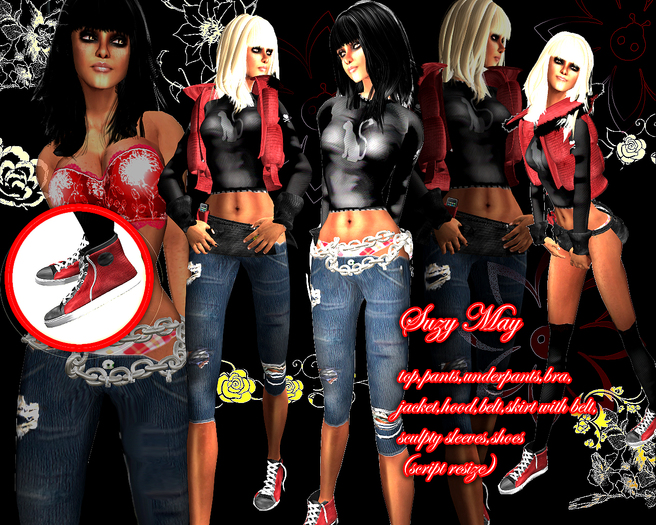 Maya Angels - SuzyMay**WINTER ENSEMBLE WITH SCULPTED SPORT SHOES!!**