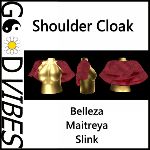* Add Touch Unpack :  Red Crushed Velvet Mini Cloak