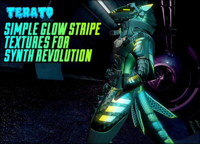 Second Life Marketplace [TERATO] Simple Glow Stripes for Synth Avatar