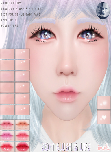 .imouto. Soft Blush & Lips (Genus Baby Face)