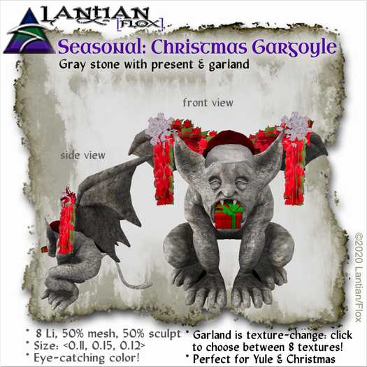 ~LFx~Christmas Gargoyle MCtbox