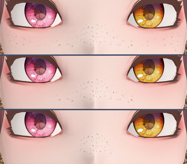 [:caprice:]freckles tattoo set(ASR applier)