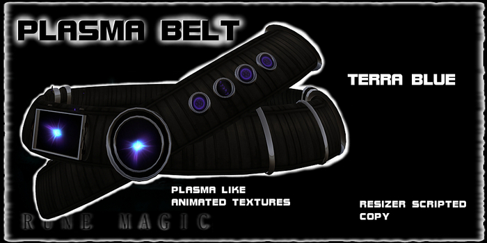 Plasma Belt Terra Blue