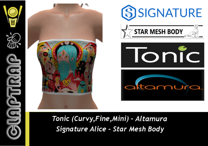 Claptrap Guru Tube Top