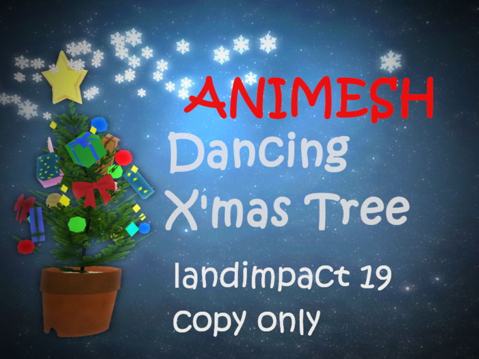 animesh dancing christmas tree(green)