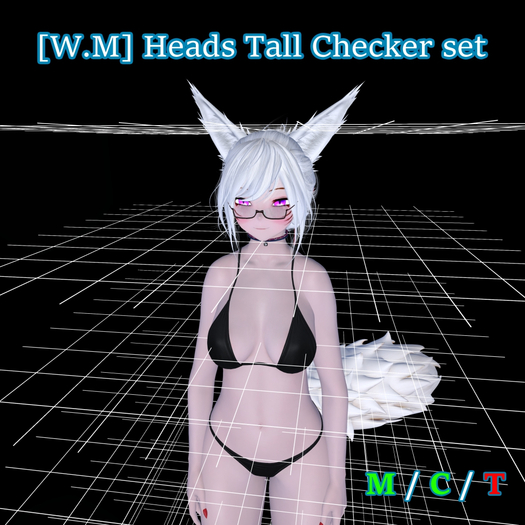 [W.M] Heads Tall Checker set