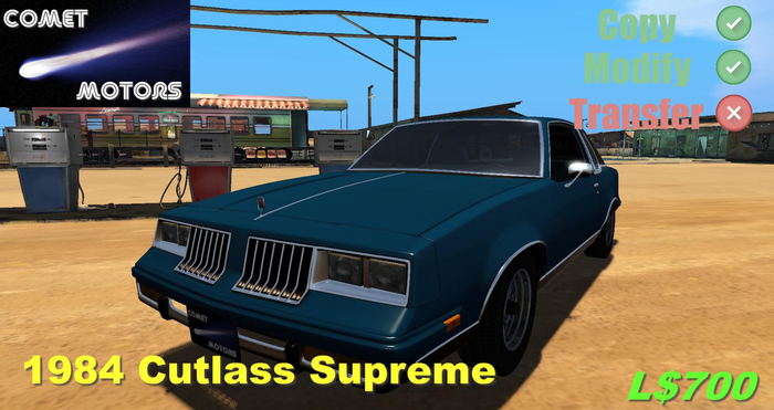 1984 Cutlass Supreme Tribute