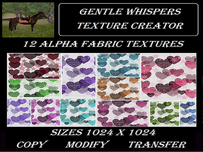 GW 12 Alpha Christmas Fabric (Boxed)