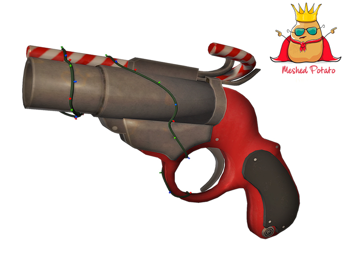 Meshed Potato - Christmas Gun - Full Perm Mesh