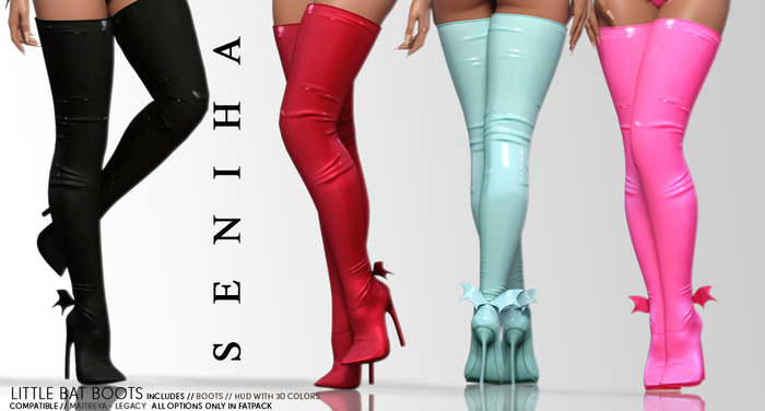 Seniha. Little Bat Boots // Fatpack
