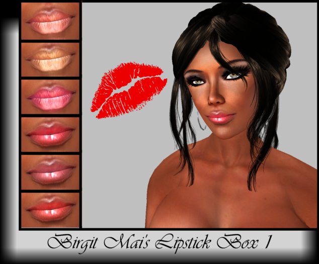 Birgit Mai's Lipstick Box 1  (BOXED)