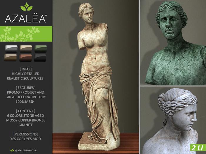 [AZALEA] PROMO STATUE APHRODITE