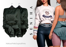 Seniha. Akane Sweatshirt // Army