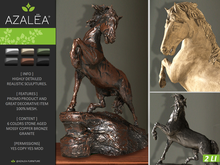 [AZALEA] PROMO STATUE HORSE