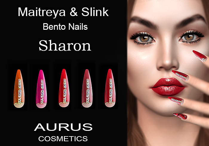 A U R U S -  Sharon Bento Nails -Maitreya & Slink