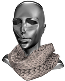 The Annex - Knitted Scarf - Greige Accessory