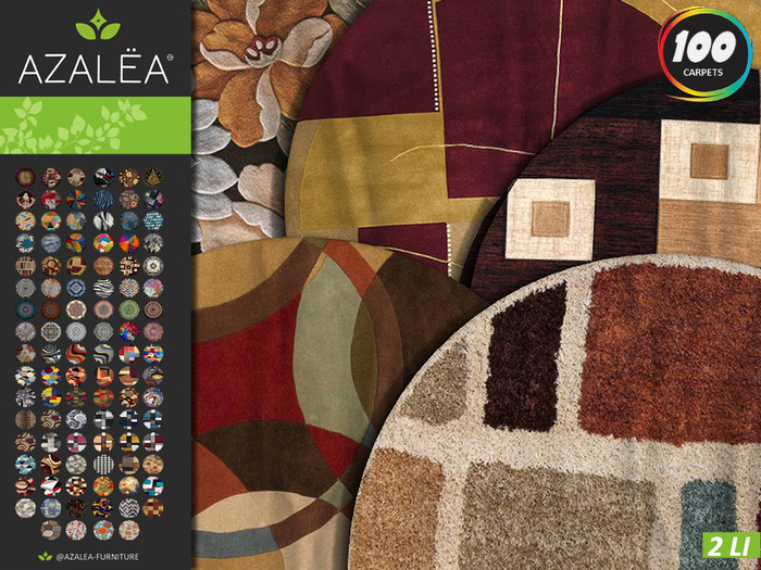 [AZALEA] PROMO CARPETS ROUND MODERN