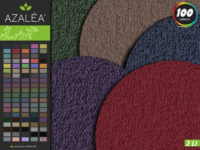 [AZALEA] PROMO CARPETS ROUND PLAIN