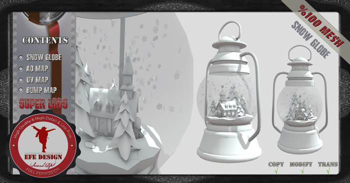 Snow Globe Full Permission Unpack (ADD)