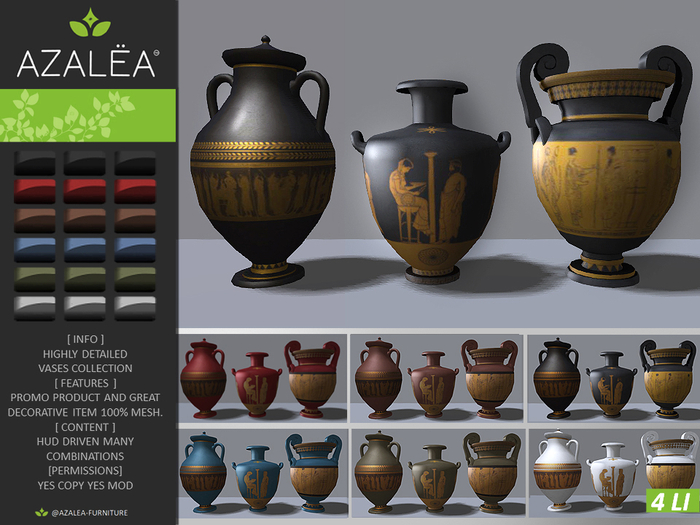 [AZALEA] PROMO VASES ANTIKA