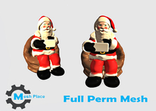 Mesh Place - Sitting Santa - Full Perm Mesh