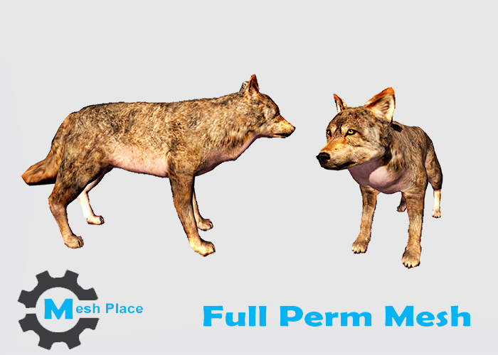 Mesh Place - Wolf - Full Perm Mesh