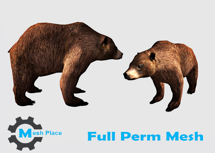 Mesh Place -  Grizzly Bear (add to unpack)