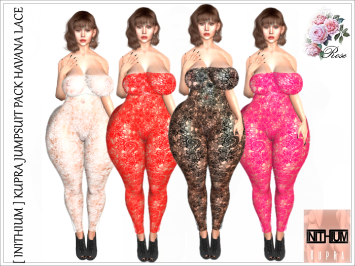 [ INITHIUM ] KUPRA JUMPSUIT PACK HAVANA LACE