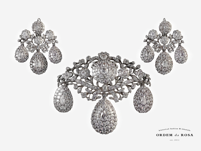 Ordem da Rosa - 18th Century Girandole Demi-parure #1