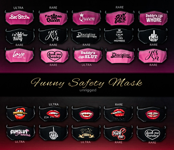 [Avenge] Safety mask - Skull [RARE]