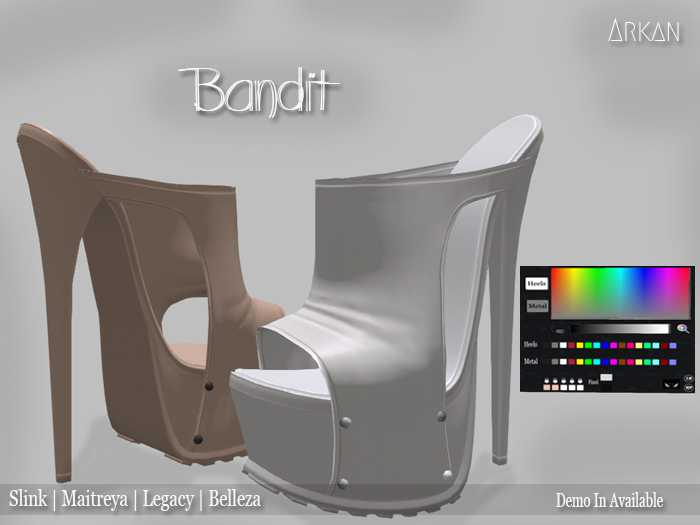 .::Arkan::. Bandit Heels + Fitmesh