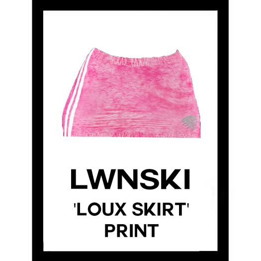 LWNSKI - Loux Skirt. Print