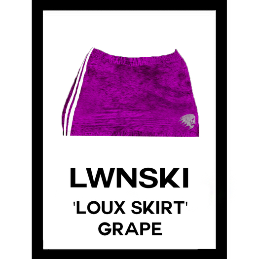 LWNSKI - Loux Skirt. Grape