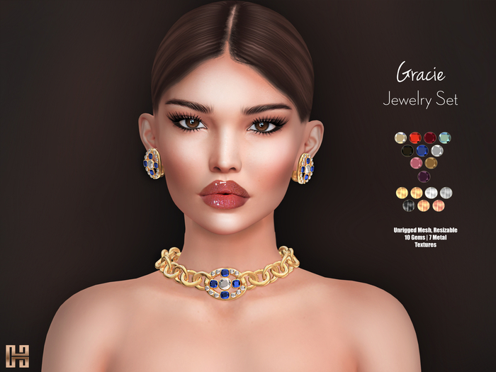 [hh] Gracie Jewelry Set