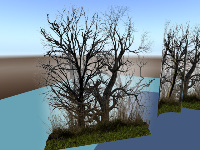 RC walls  set - Gothic forest