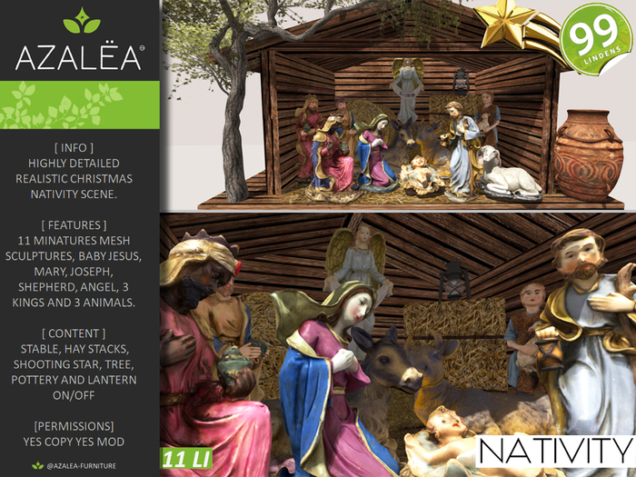 [AZALEA] PROMO THE NATIVITY SCENE