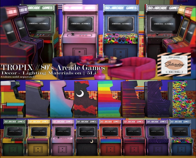 TROPIX // 80's Arcade Games FATPACK - BOX