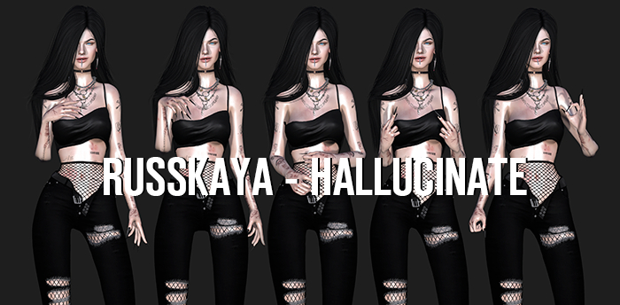 Russkaya - Hallucinate Pose