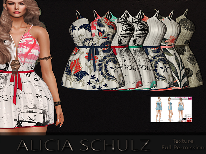 [Alicia Schulz] Texture for MI964082 Casual Cute Ruffle SET 1