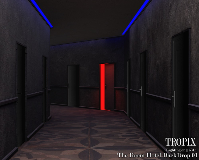 TROPIX // The Room Hotel BackDrop 01 [box]